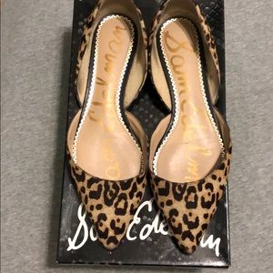 Leopard Flats! Size 8 more like 8.5!